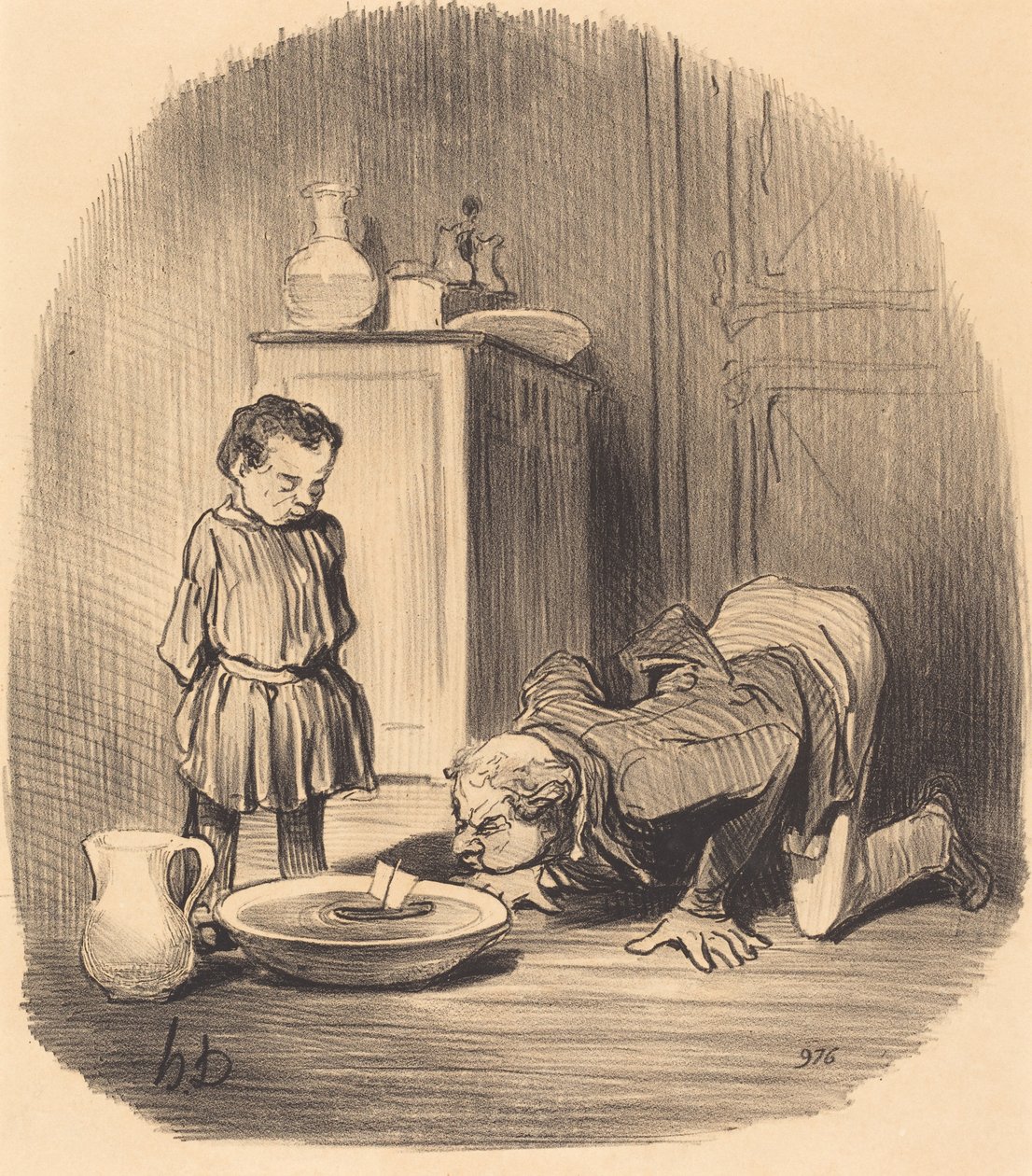 Comente sobre donne... le goût de la navigation de Honoré Daumier