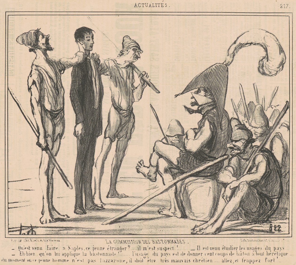 Comissão de Canting de Honoré Daumier