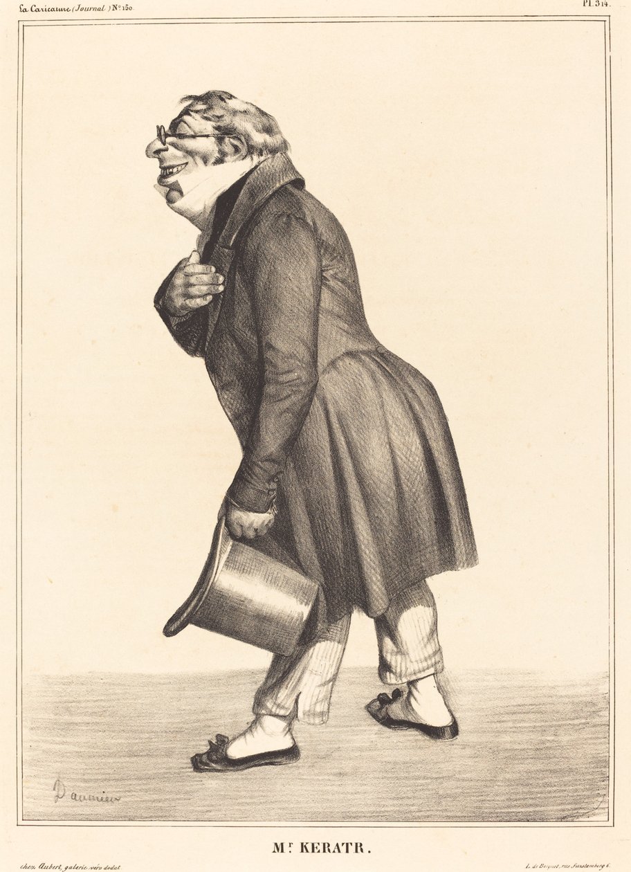 Conde de Queratria de Honoré Daumier