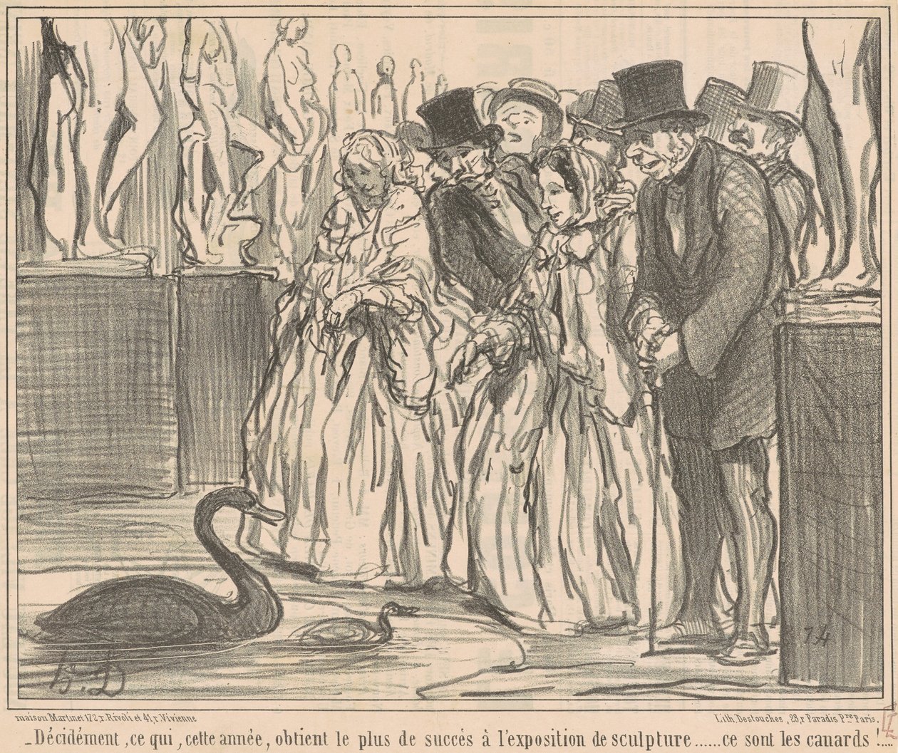 Definitivamente, o que este ano ganha... de Honoré Daumier