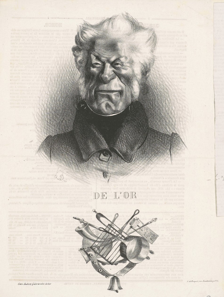Ouro (J. -Ant. -Adrien Delort) de Honoré Daumier