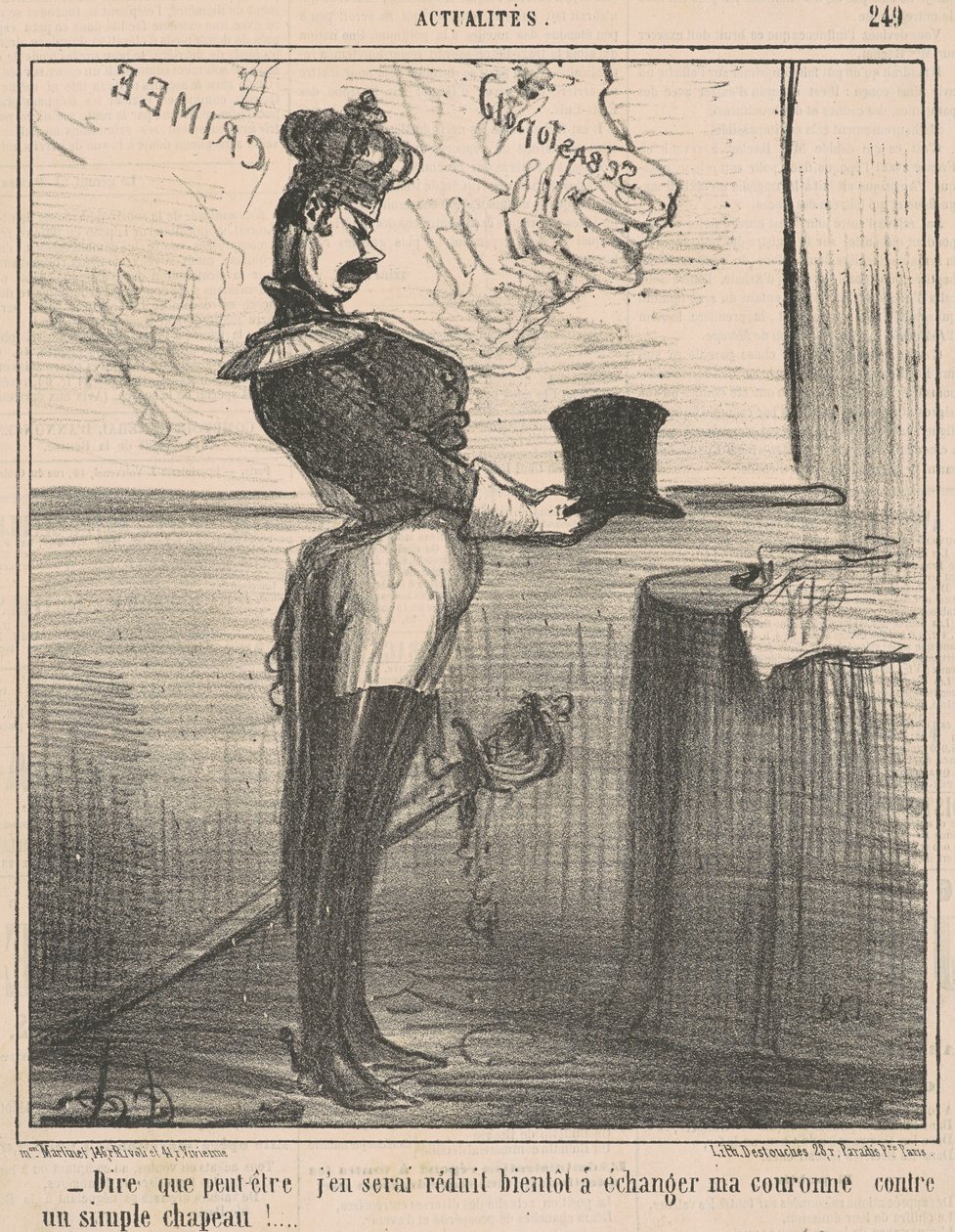 Dizer que talvez eu me reduza a isso... de Honoré Daumier