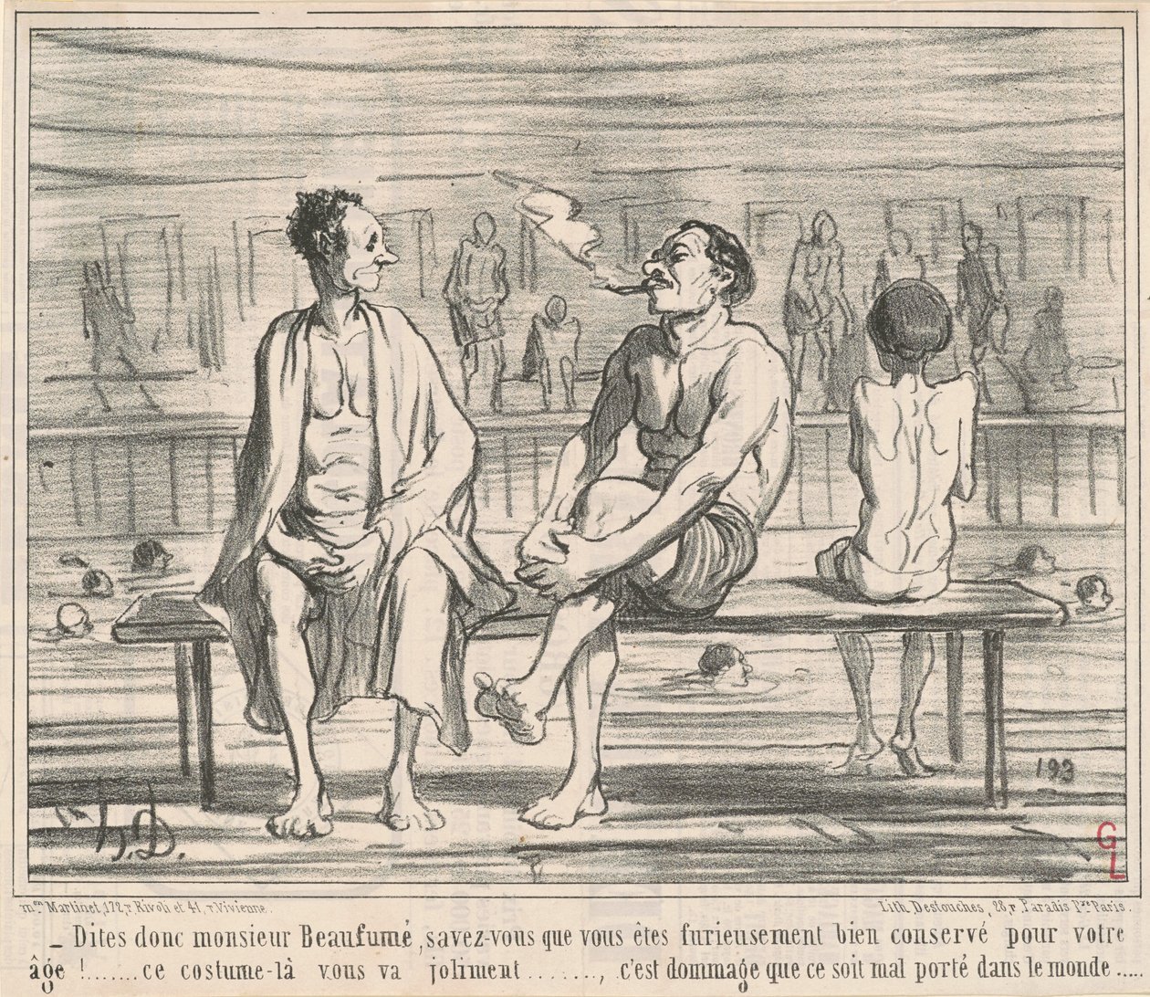 Diga, senhor Beaufumé... de Honoré Daumier