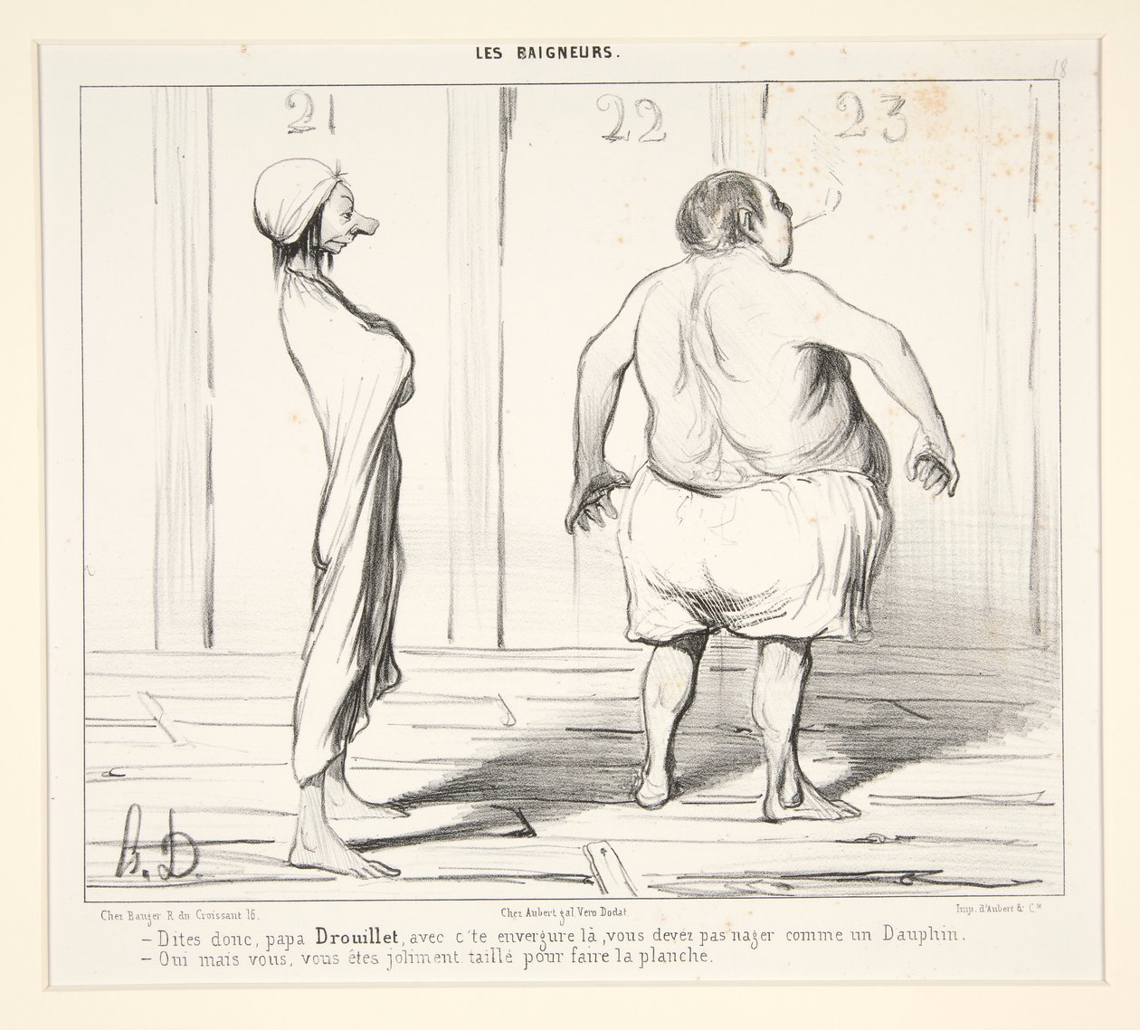 Diga, papai Drouillet, com c de Honoré Daumier
