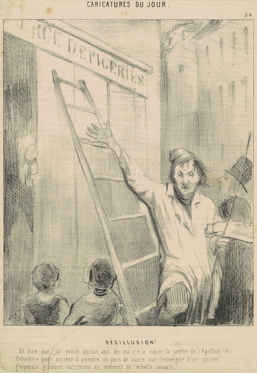 Desilusão! de Honoré Daumier