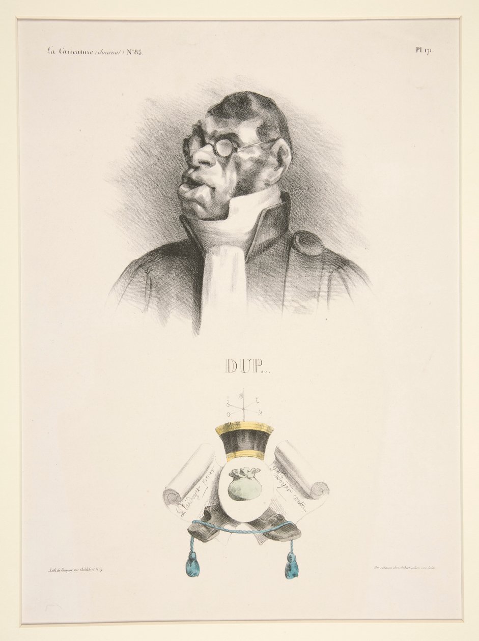 Dup de Honoré Daumier