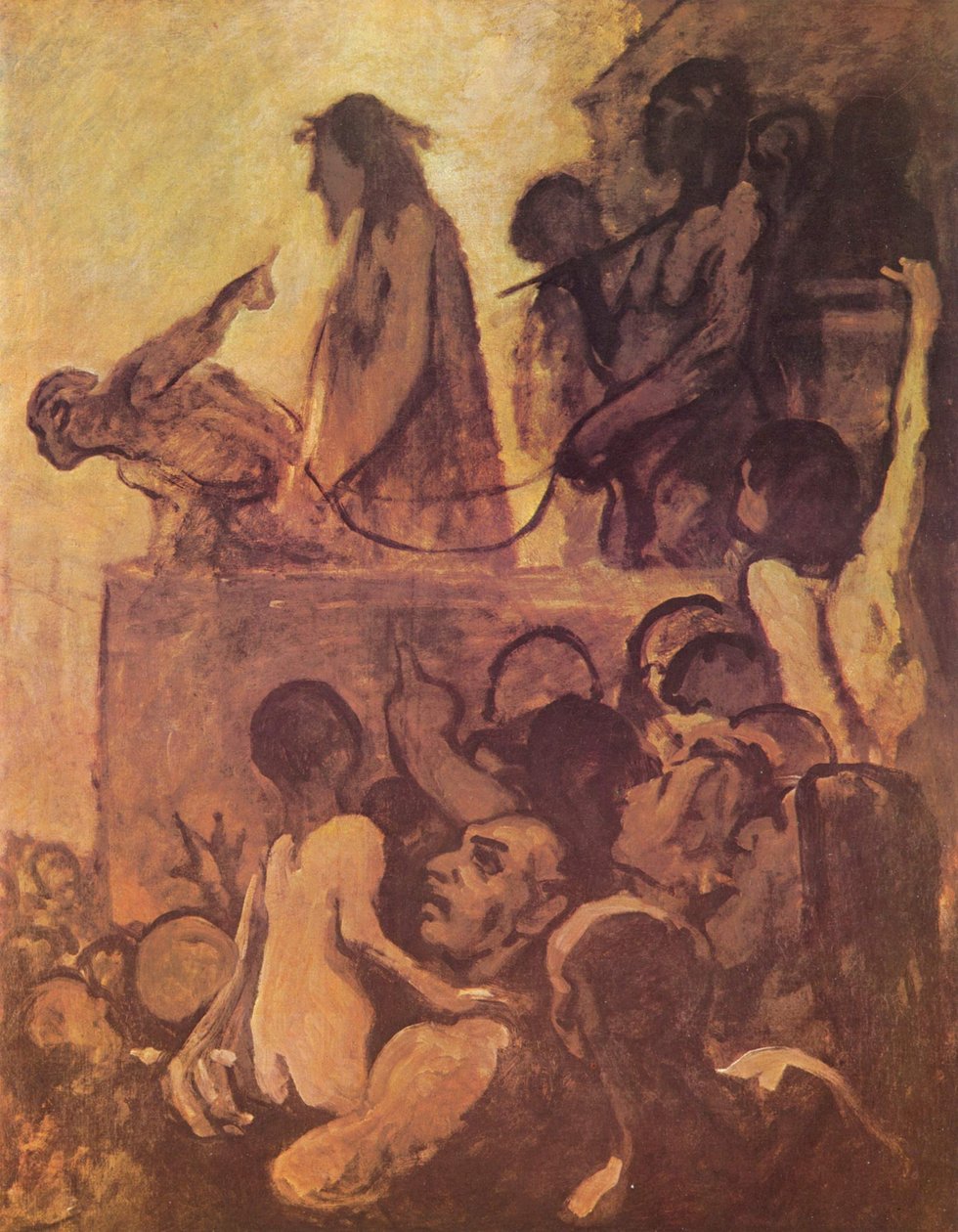 Ecce homo de Honoré Daumier