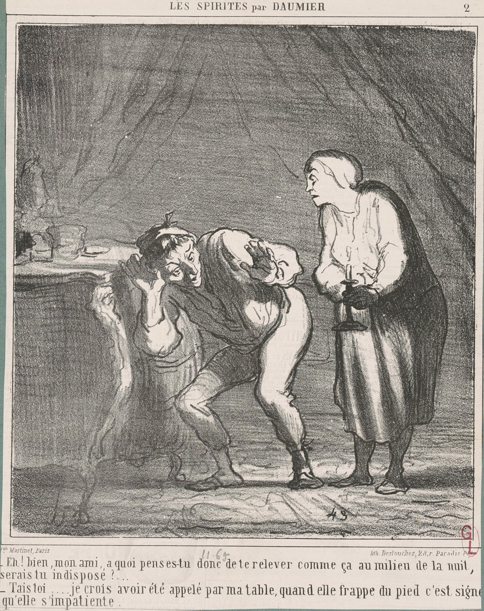 Ei! Bem... meu amigo, o que você está pensando? ... de Honoré Daumier