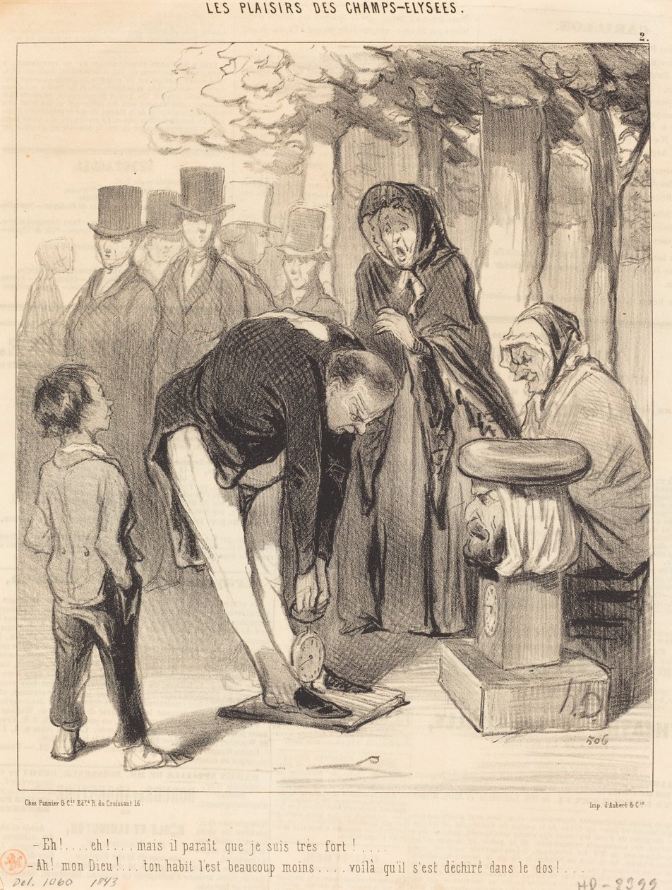 Eh!... Eh!... mais il parait que... de Honoré Daumier