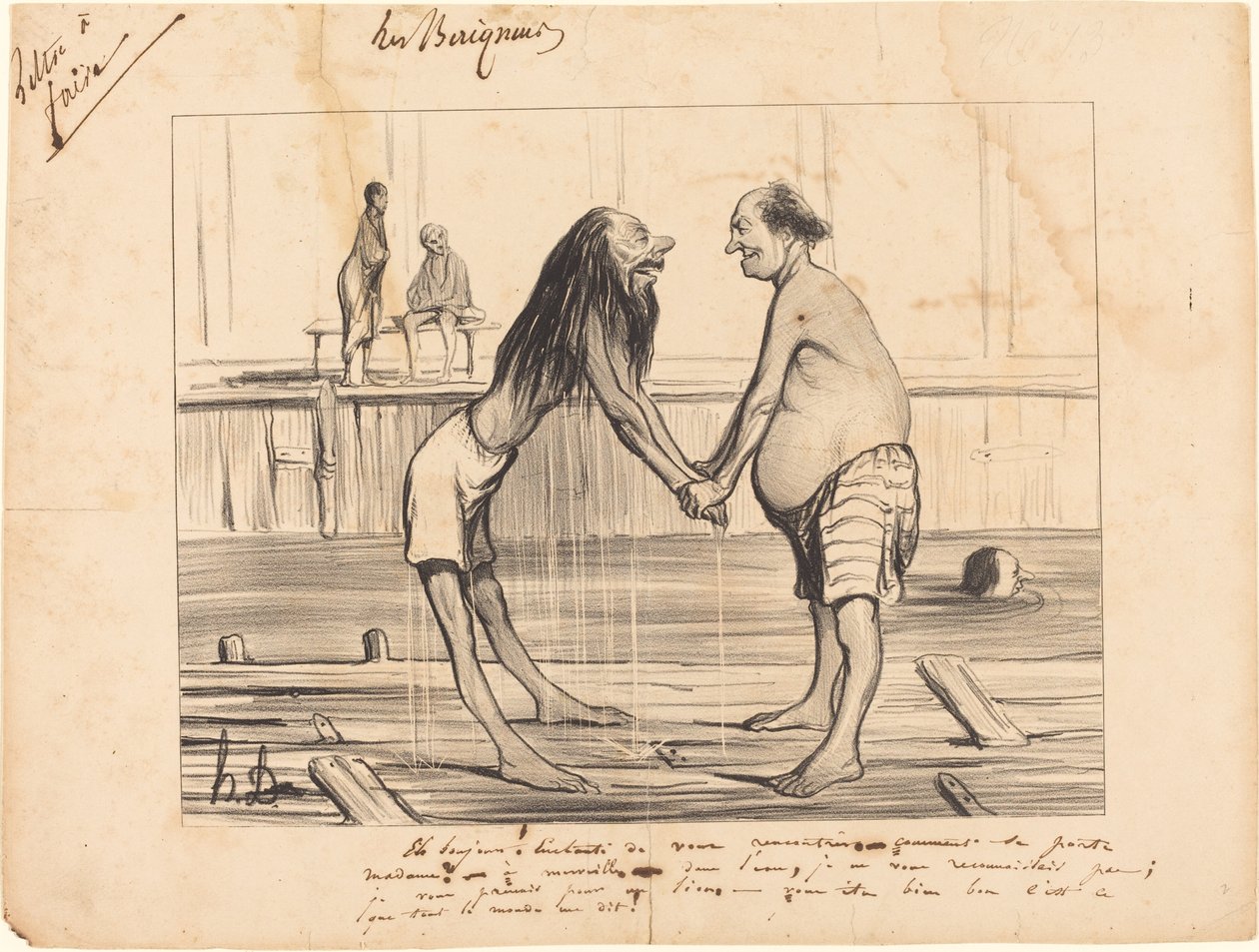 Oi Ola! prazer em conhecê-la... de Honoré Daumier