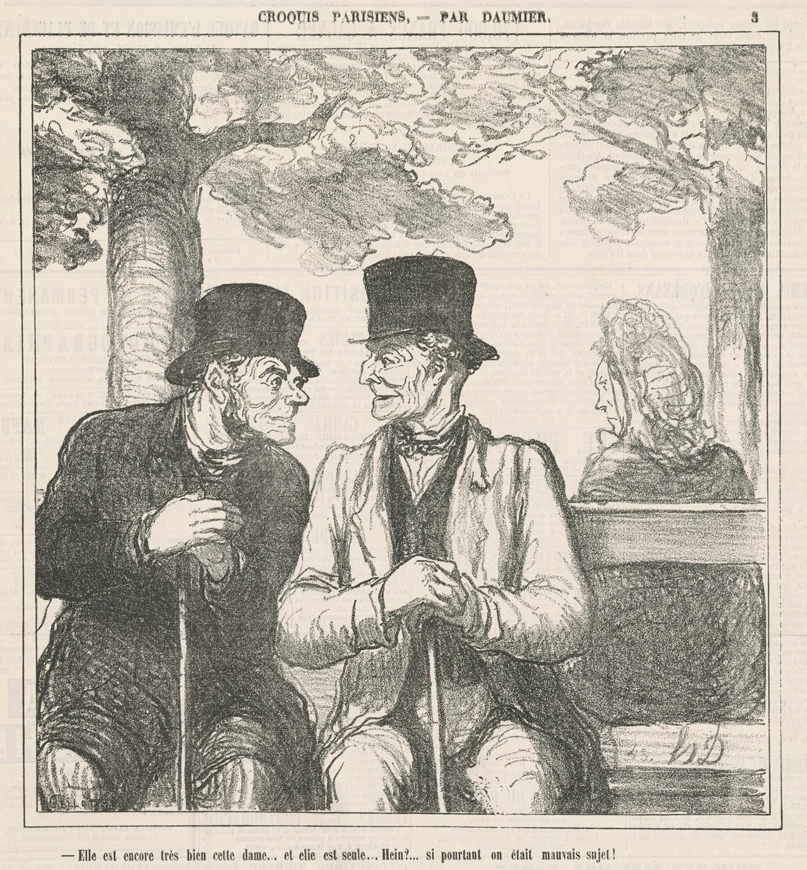 Ela ainda é muito boa, essa senhora... de Honoré Daumier