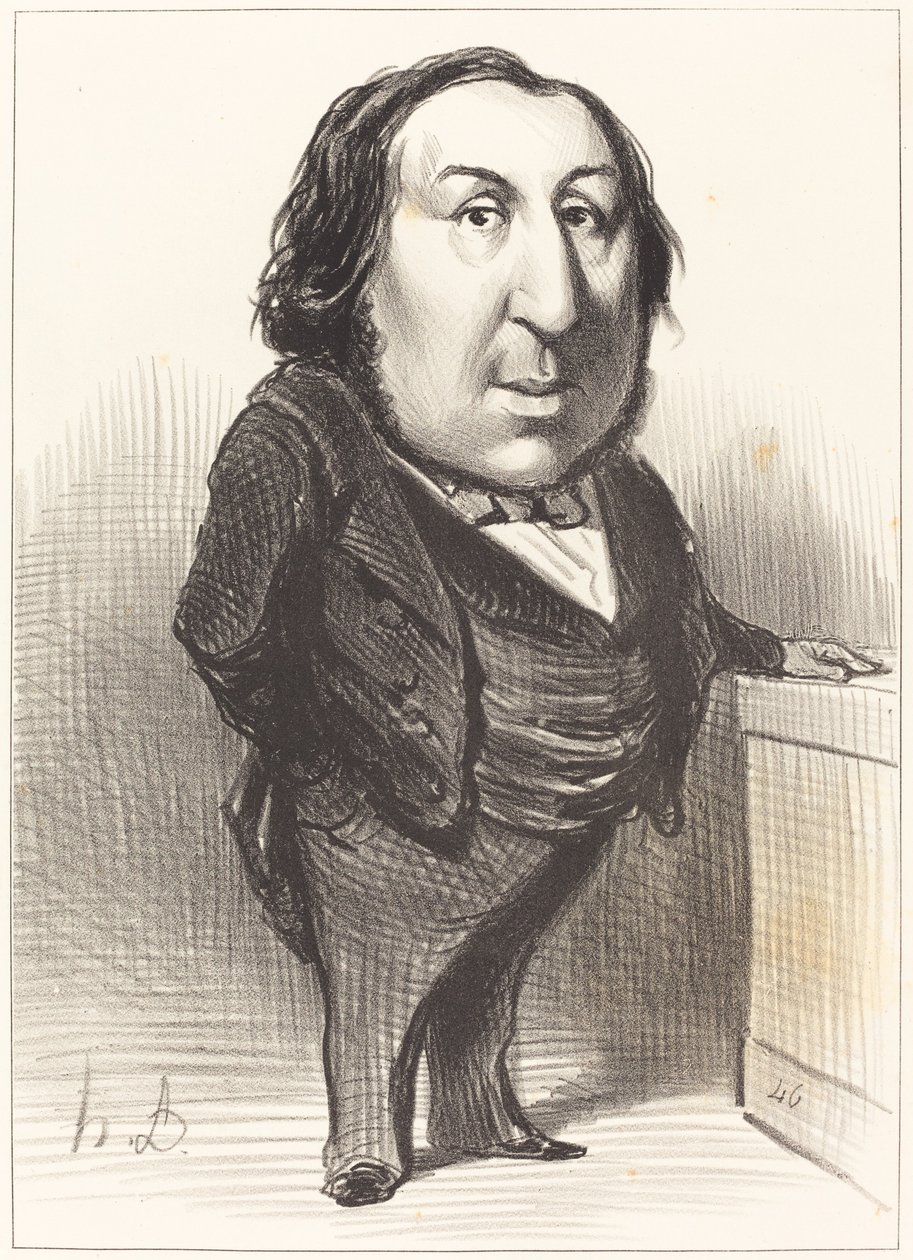 Emmanuel Arago de Honoré Daumier