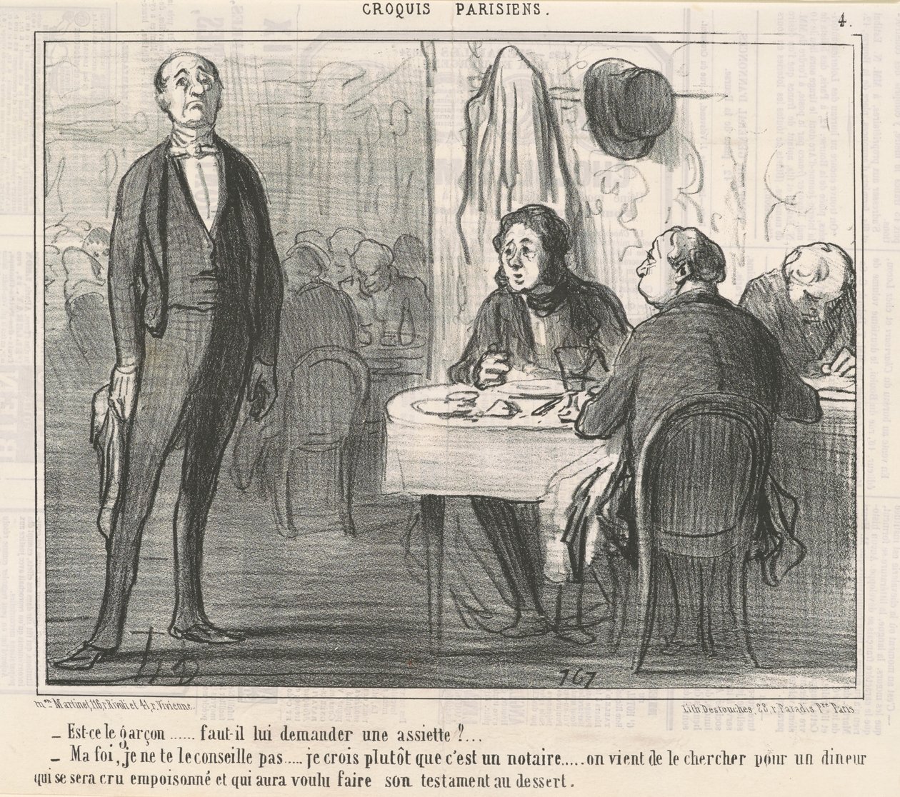 É o menino? de Honoré Daumier