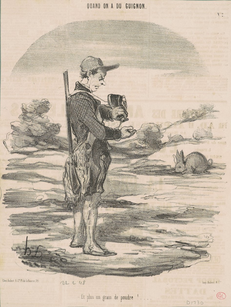 E nem um grão de pó! ... de Honoré Daumier