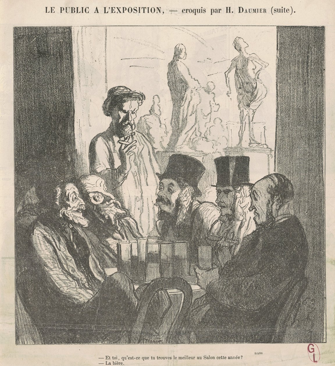 E você, o que acha melhor... de Honoré Daumier