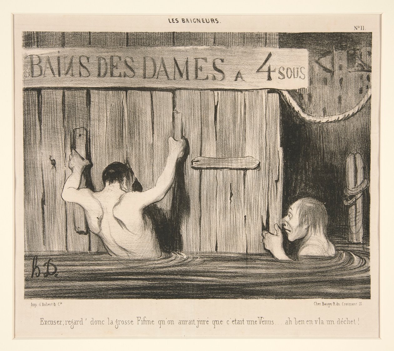 Desculpa; olhar de Honoré Daumier