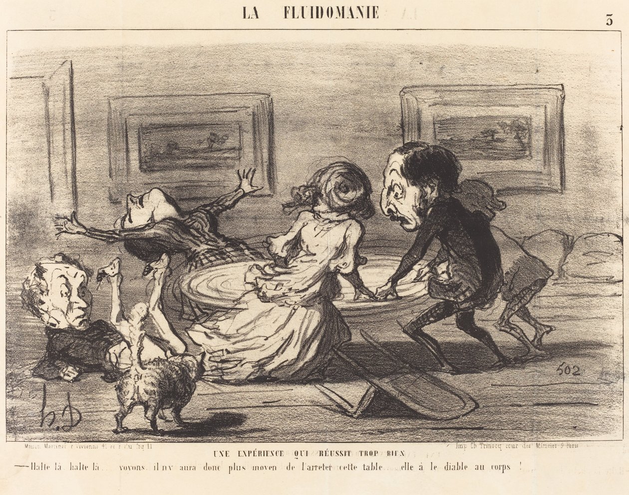Experiência que dá muito certo de Honoré Daumier