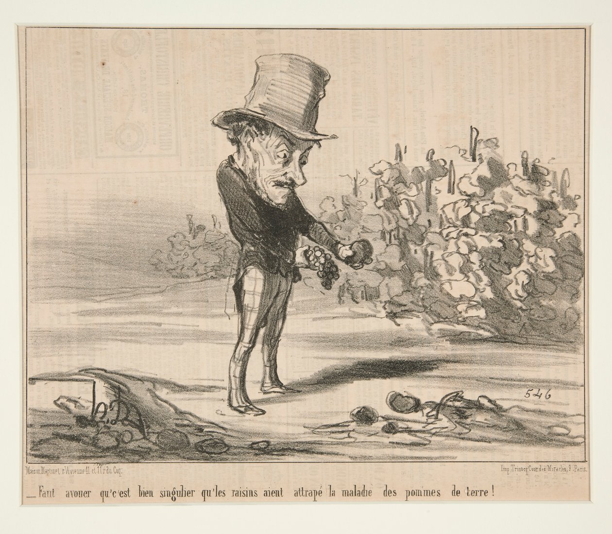 Deve admitir que de Honoré Daumier