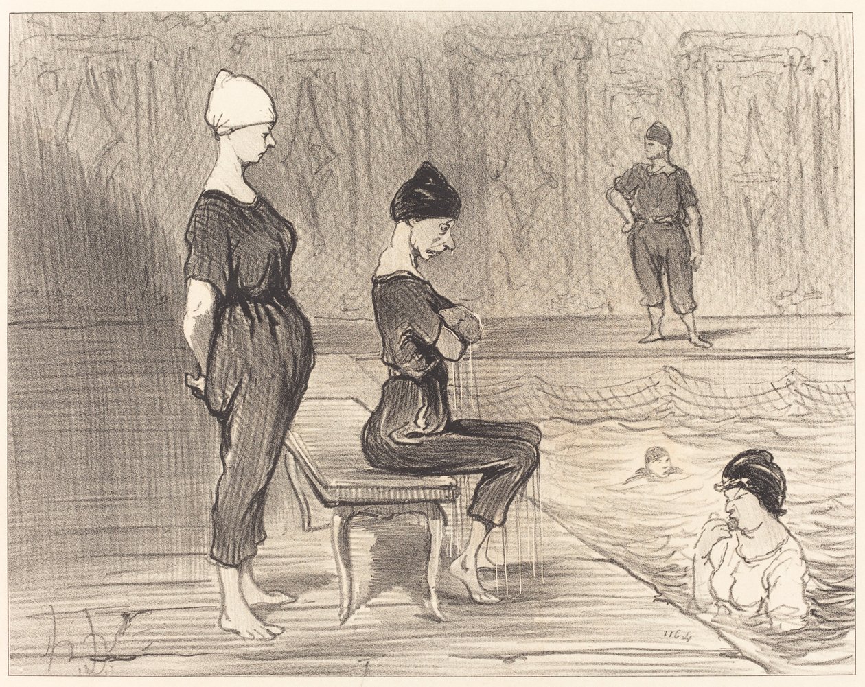 Sendo todos parte da melhor metade... de Honoré Daumier
