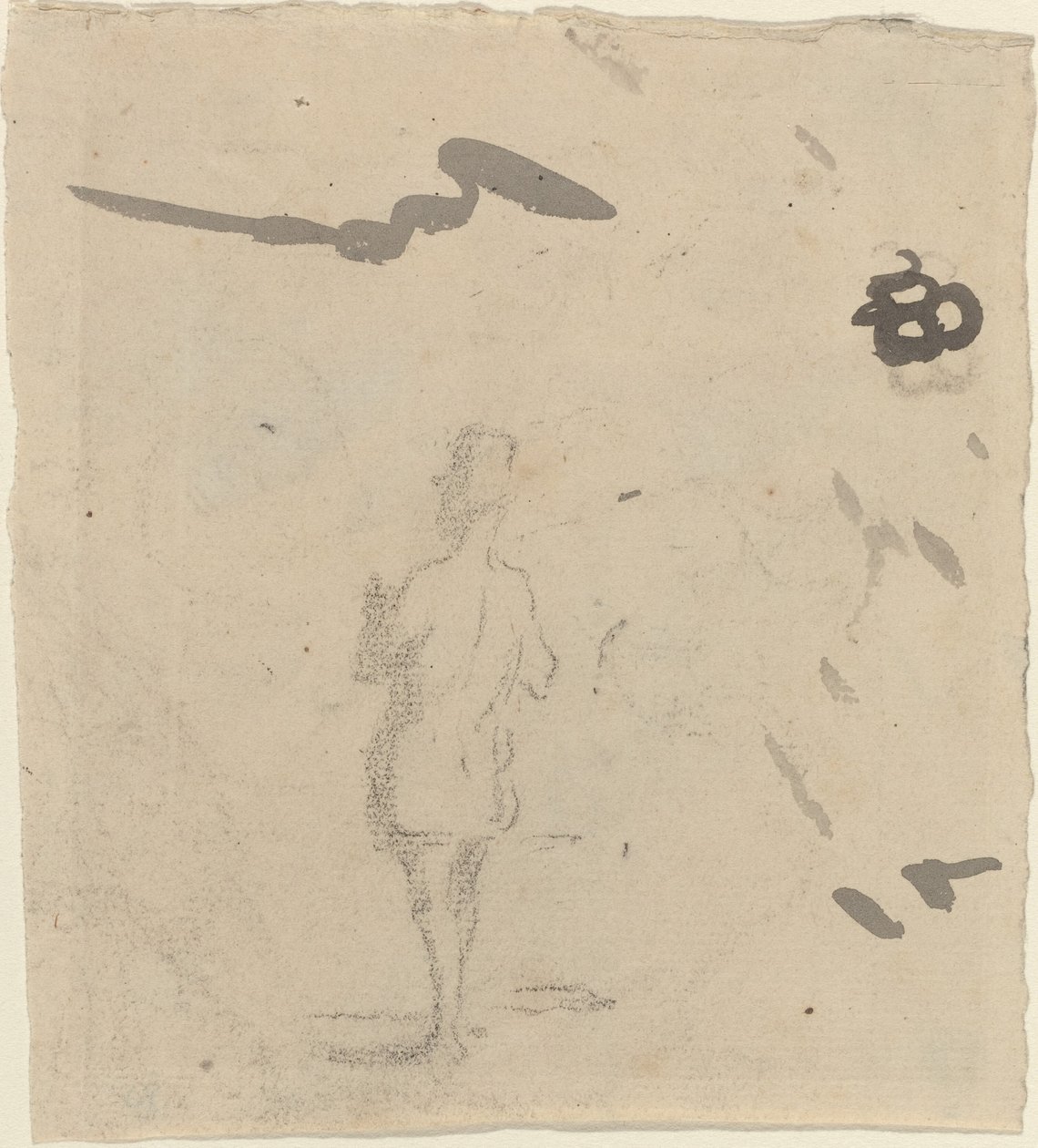 Figura de um homem de Honoré Daumier