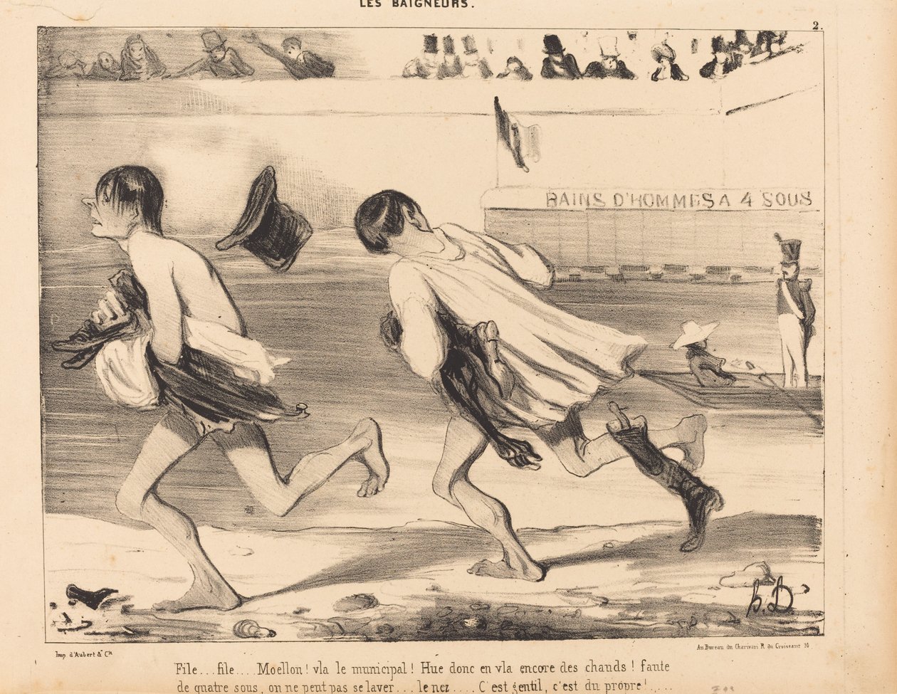 Arquivo... Moello! Vla le municipal! de Honoré Daumier