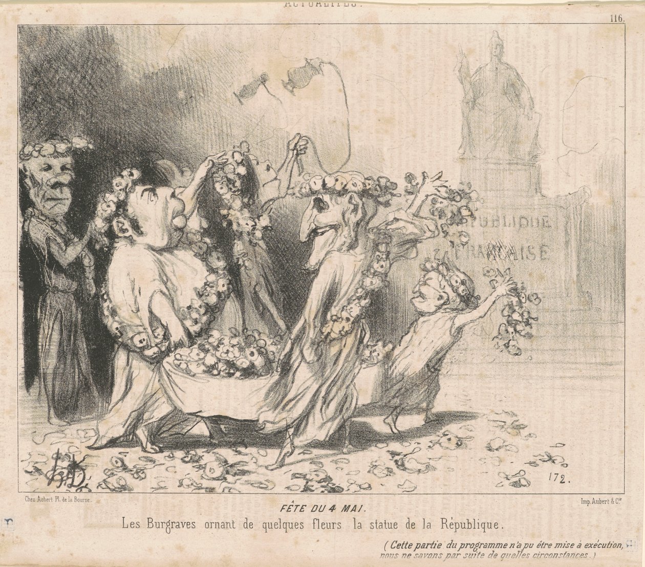 Dia 4 de maio de Honoré Daumier