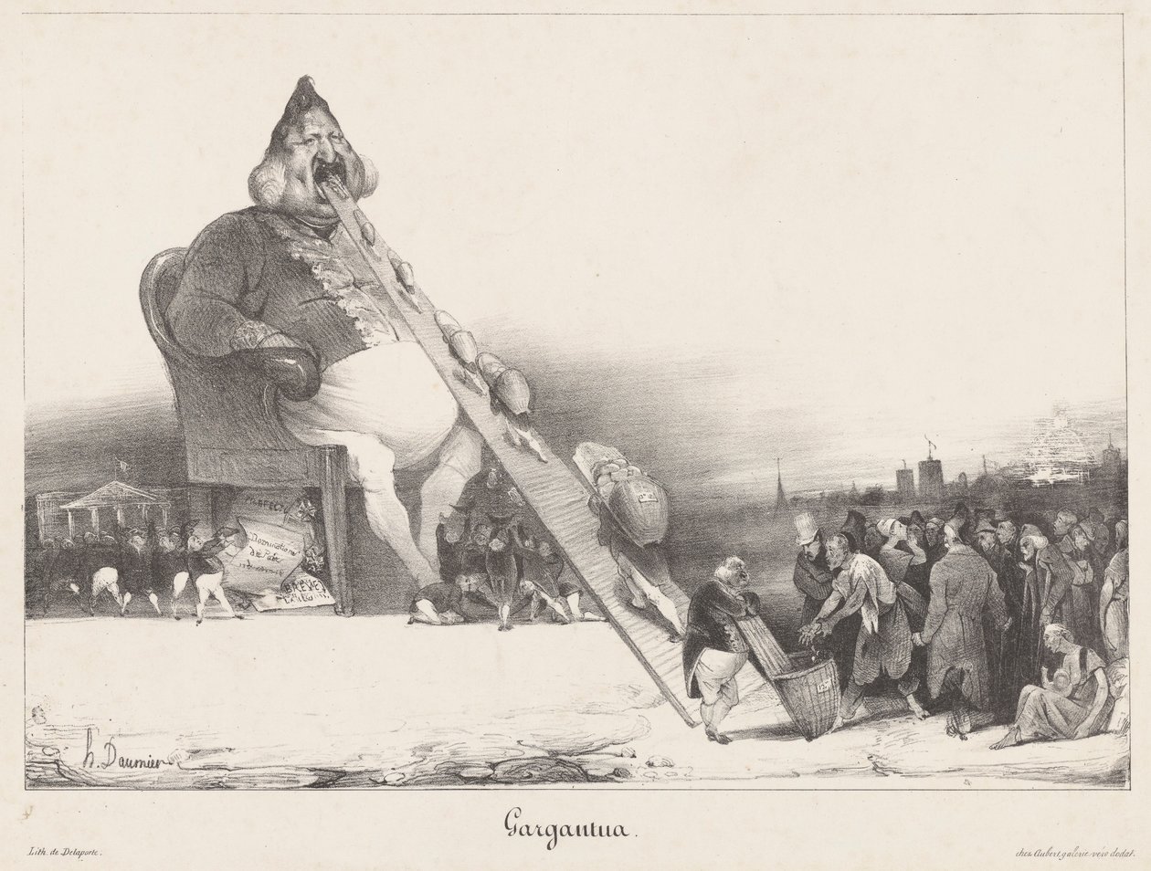 Gargantua de Honoré Daumier