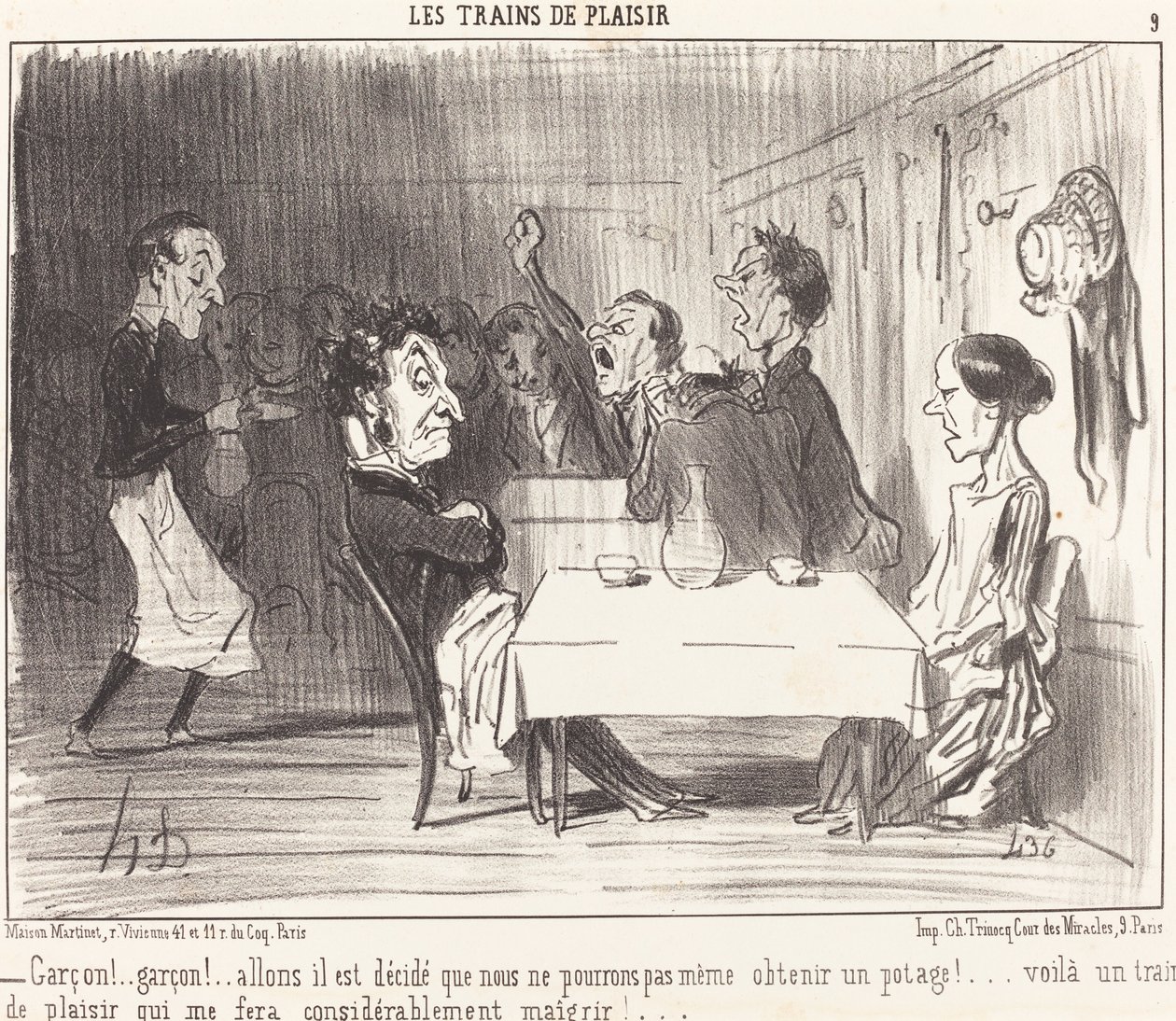 Rapaz!... rapaz!... vamos, está decidido... de Honoré Daumier