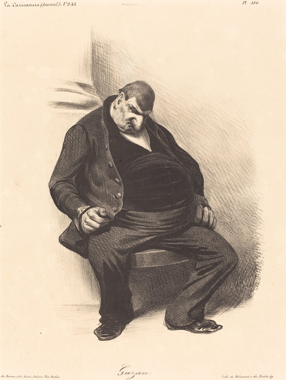 Gazan de Honoré Daumier