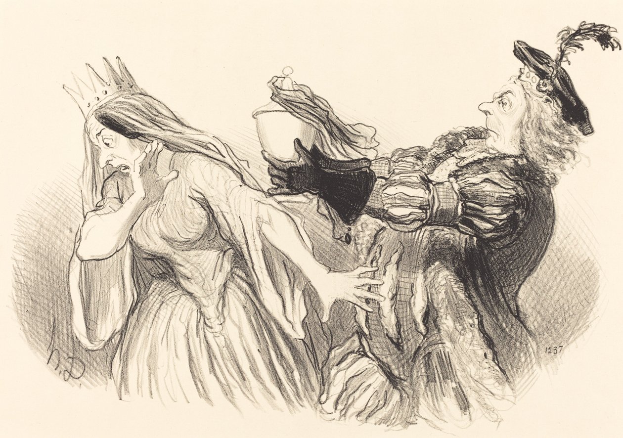 Aldeia de Honoré Daumier