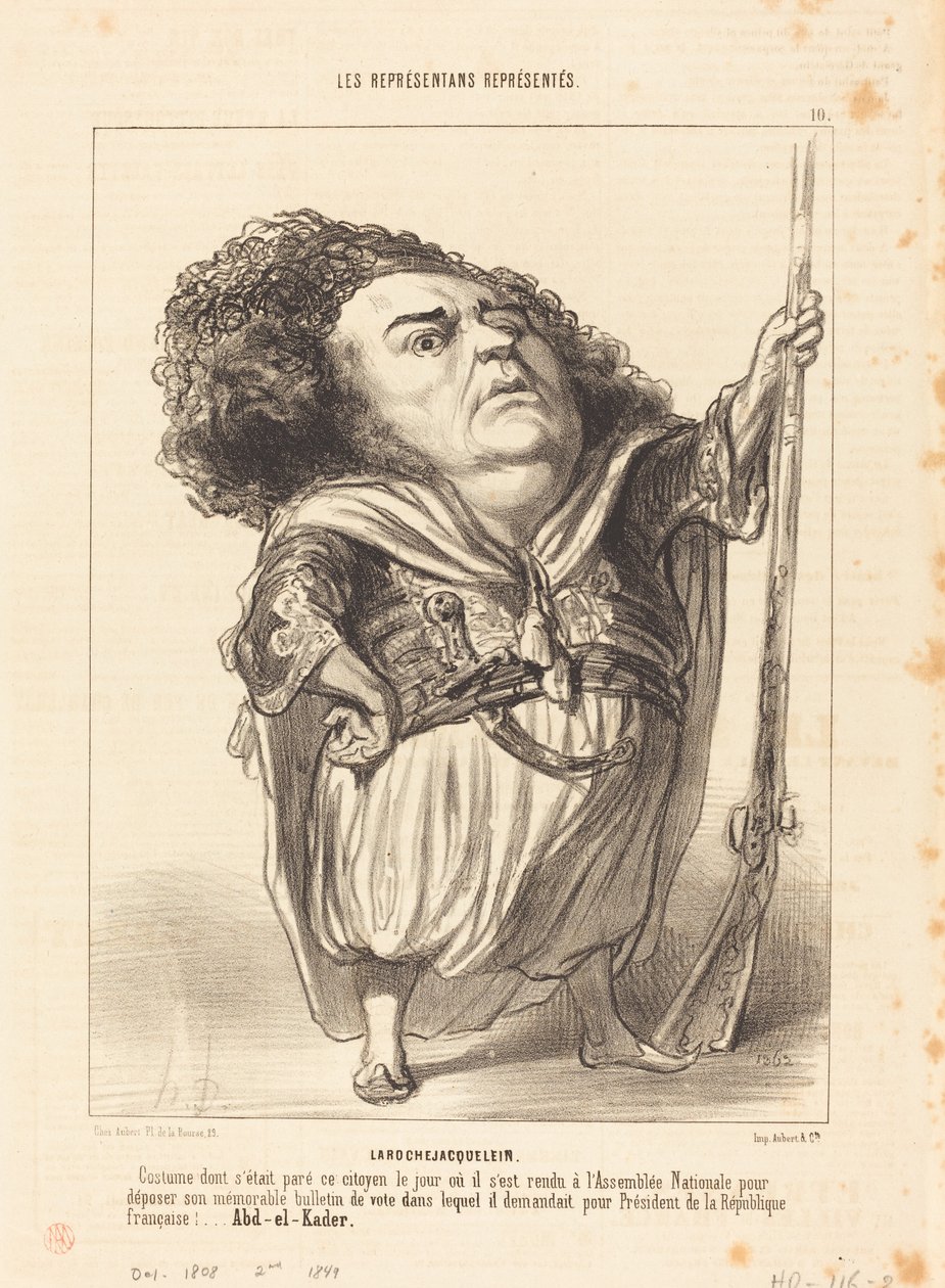 Henri de Larochejacquelein de Honoré Daumier