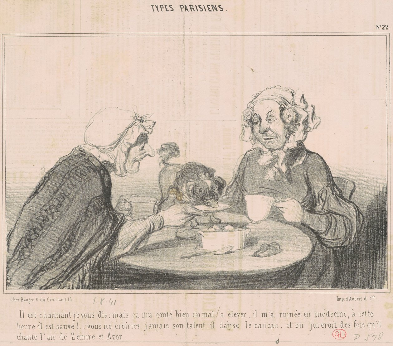 Ele é encantador, eu te digo... de Honoré Daumier