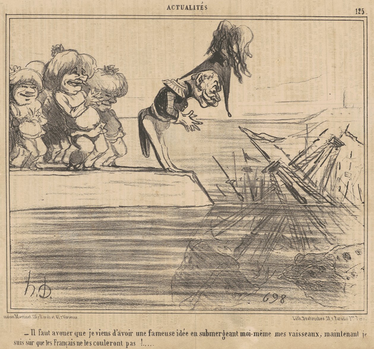 Confesso que acabei de ter um... de Honoré Daumier