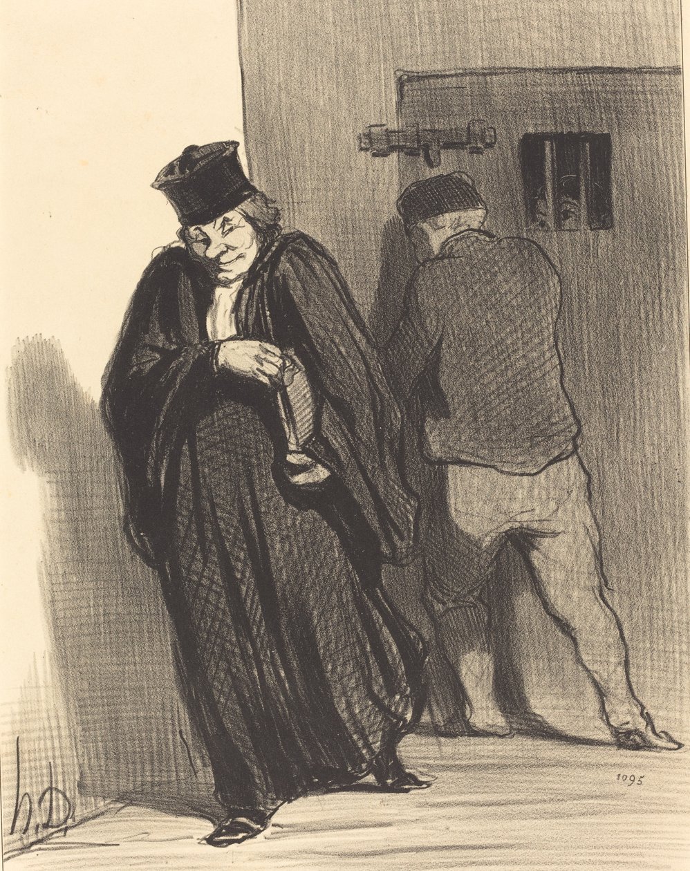 Il parait... que mon gaillard est un grand scélérat... de Honoré Daumier