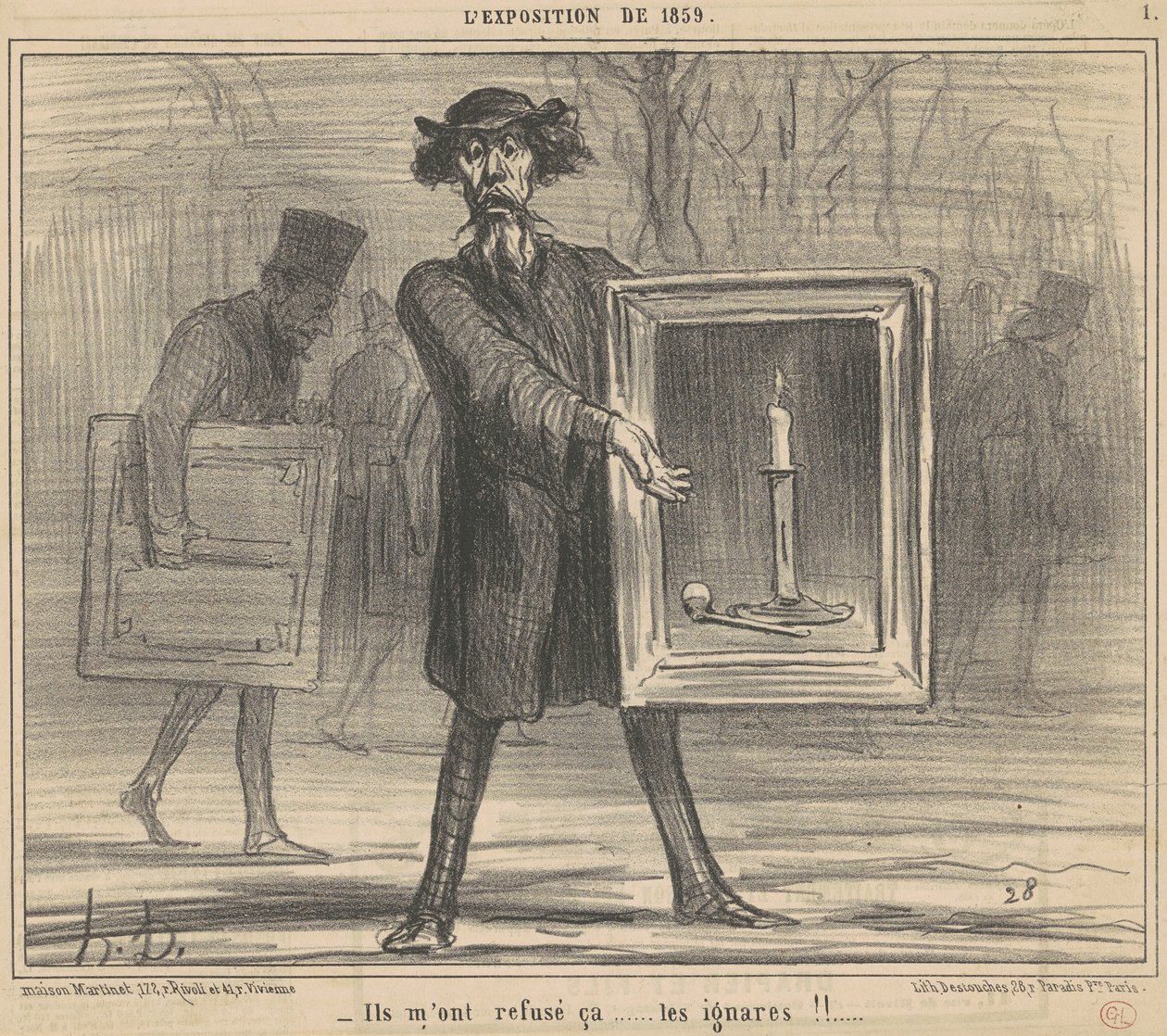 Eles me recusaram isso... de Honoré Daumier