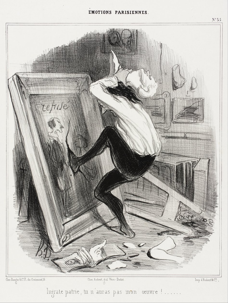 País ingrato, não terás o meu trabalho!... de Honoré Daumier