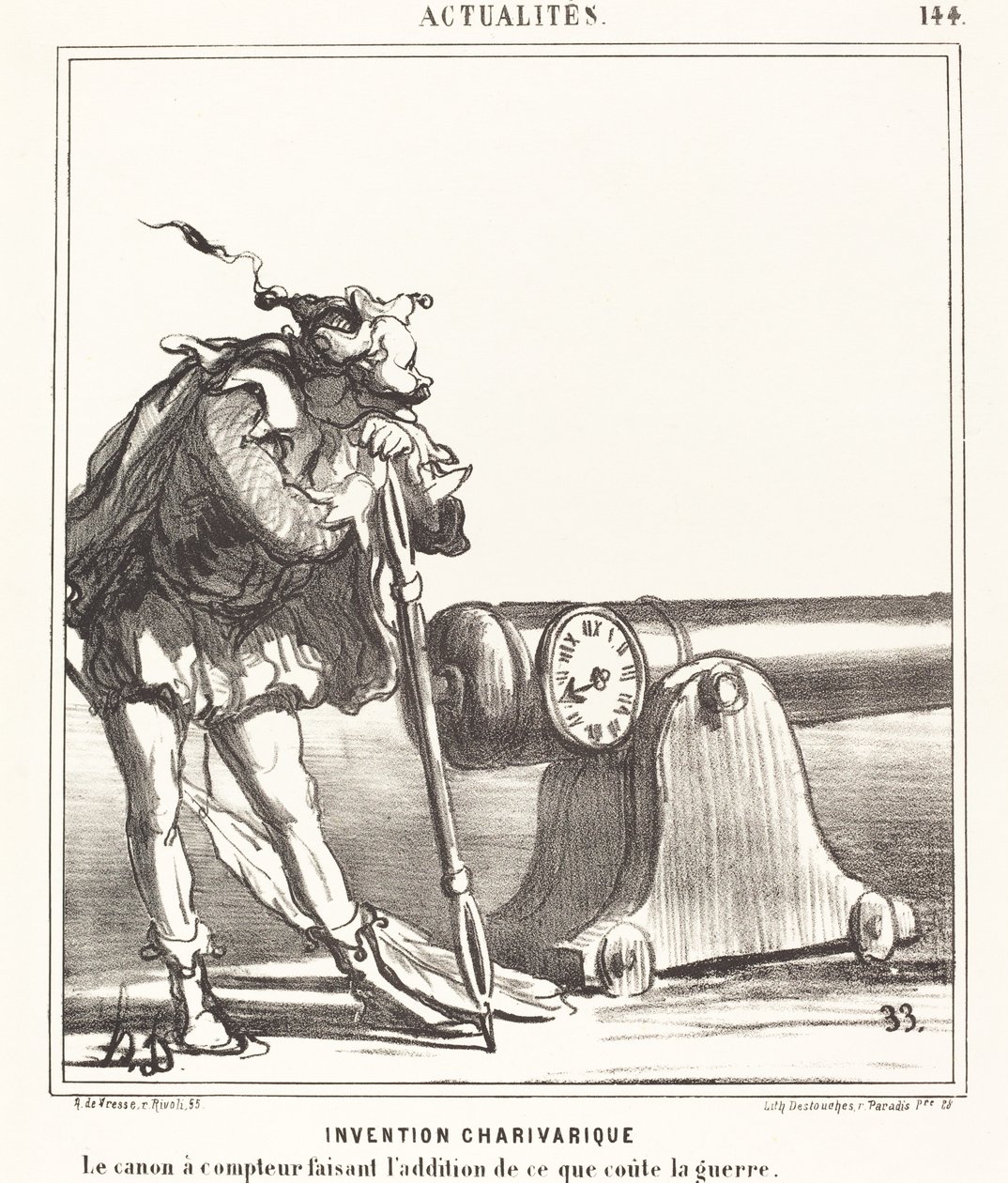 Invenção Charivarique de Honoré Daumier