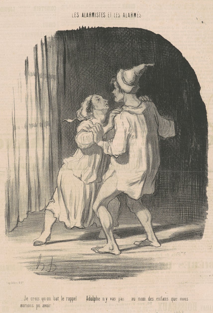 Acho que estamos batendo o recall... de Honoré Daumier