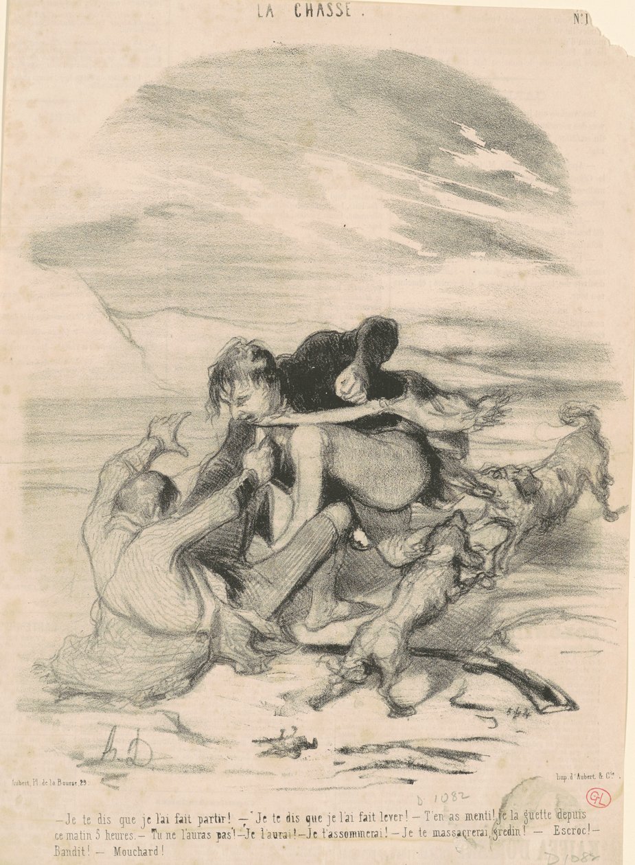 Eu te digo que eu fiz isso ir de Honoré Daumier