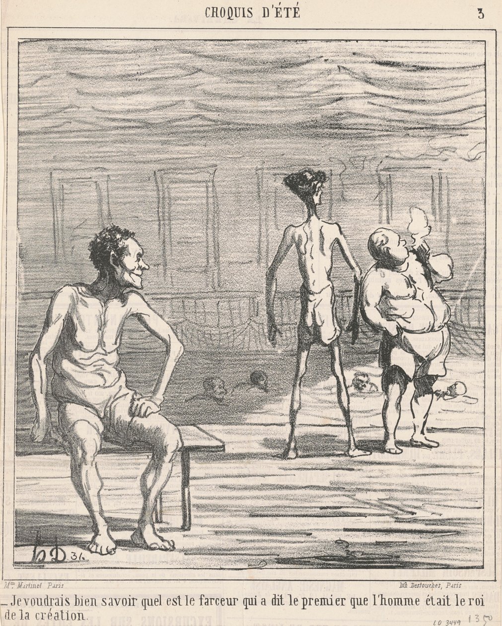 gostaria de saber o que é... de Honoré Daumier