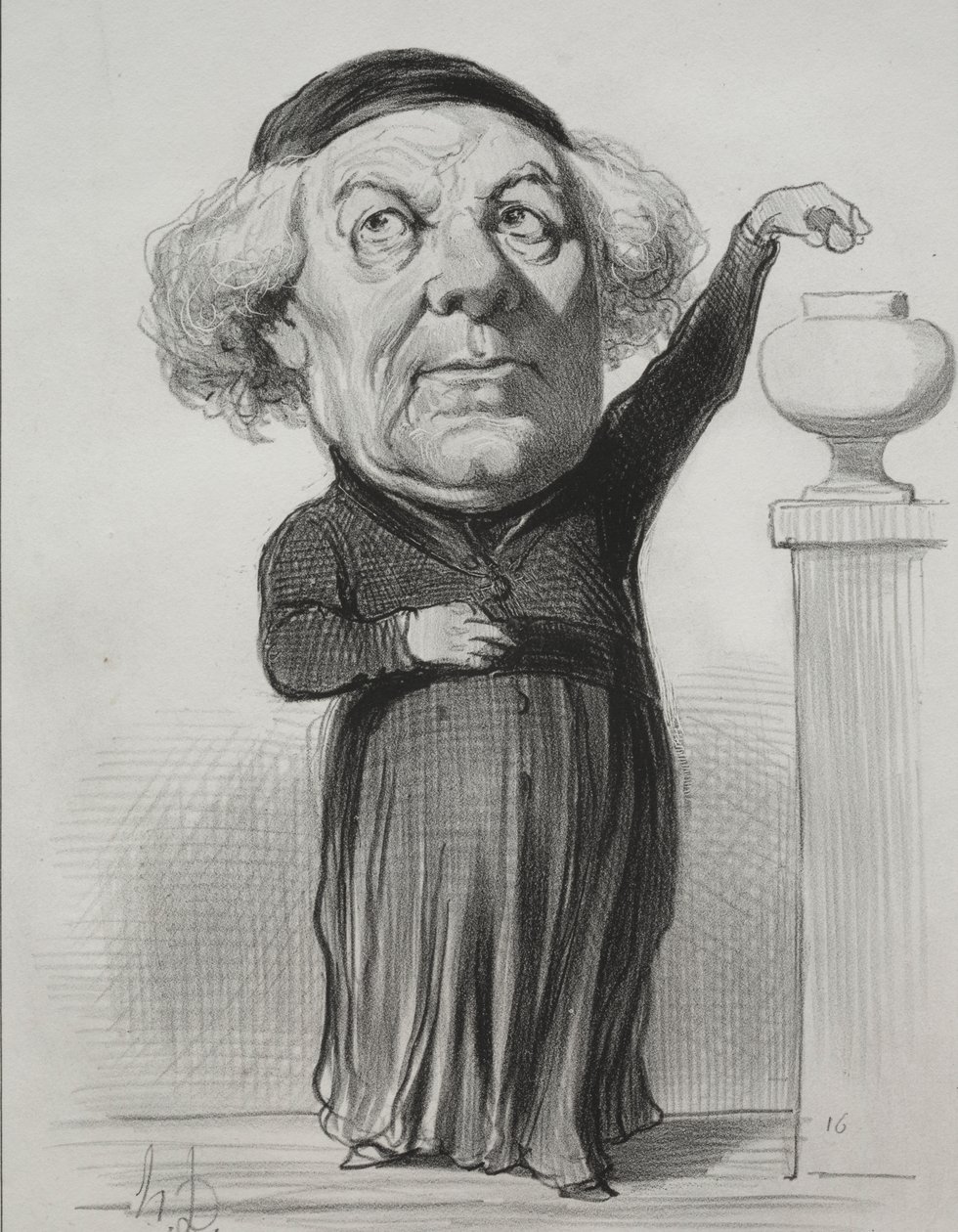 Jean-Jacques Fayet, Bispo de Orleans de Honoré Daumier