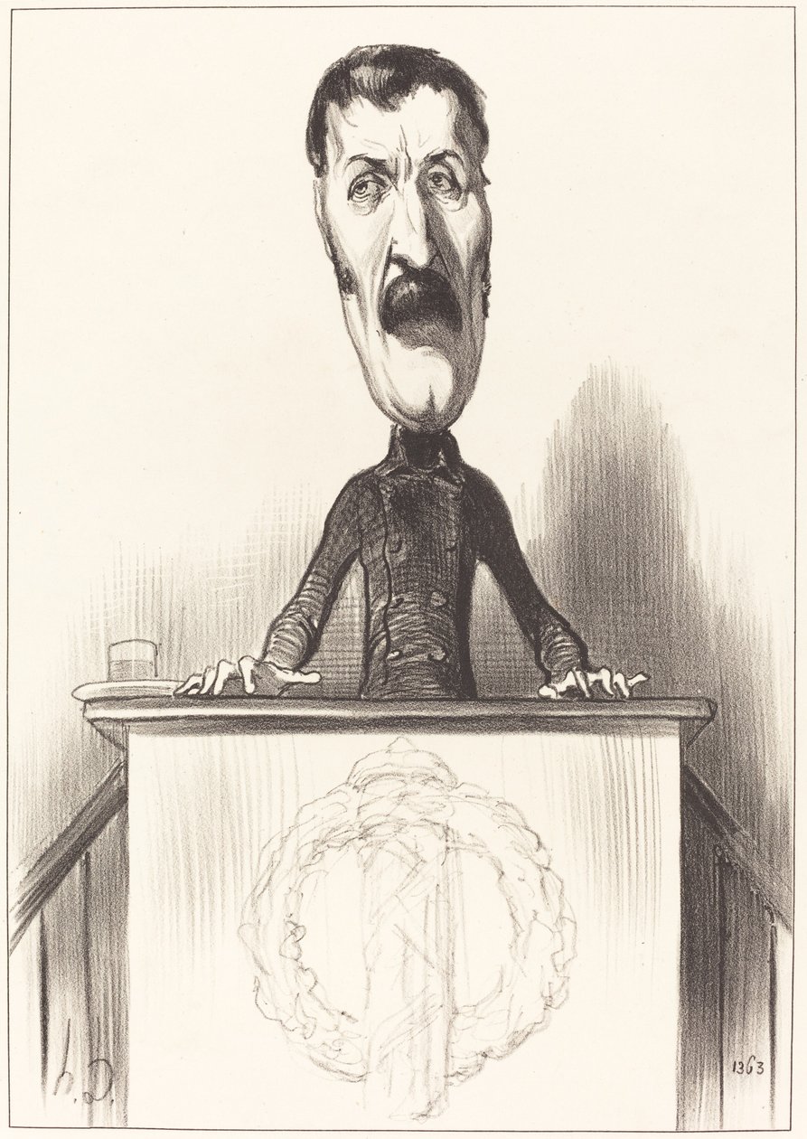 Jules Bastide de Honoré Daumier