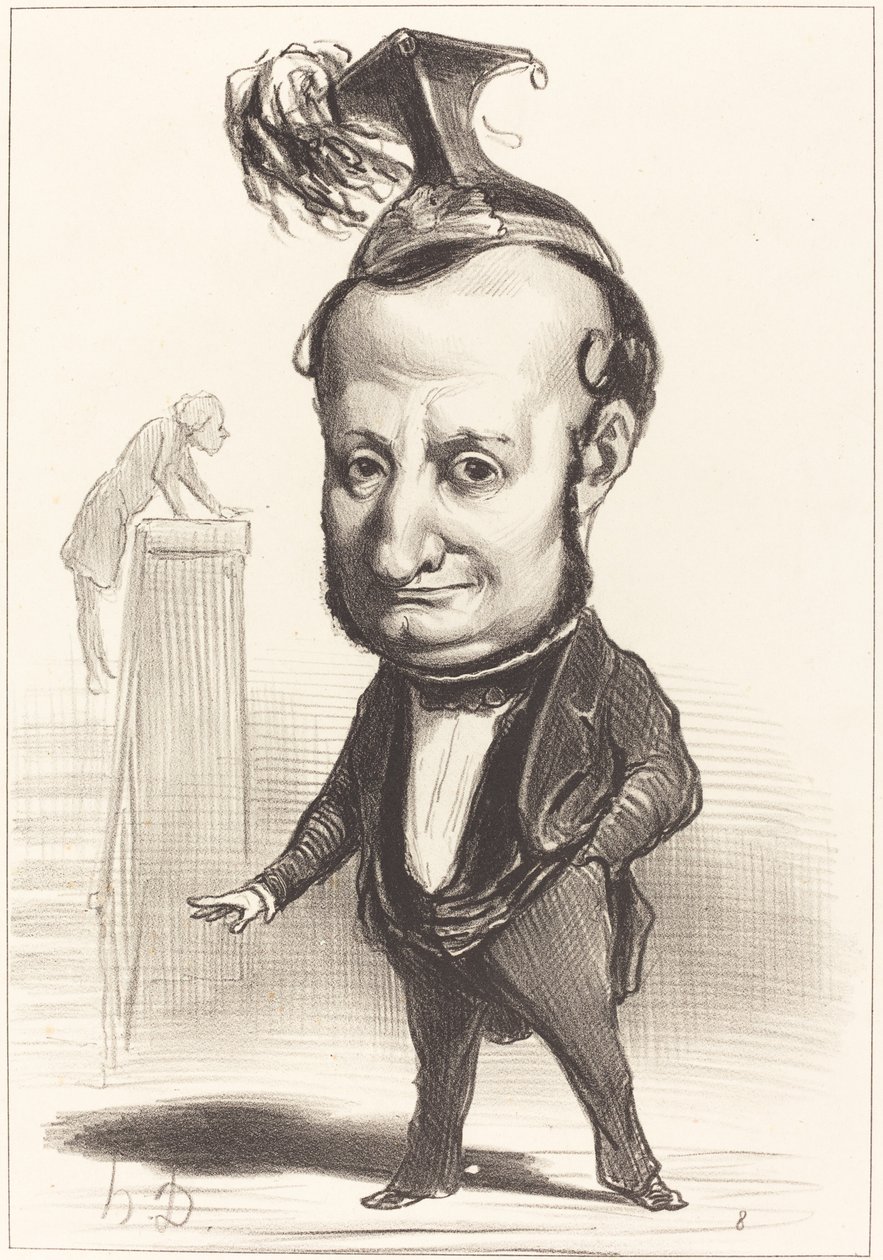 L. F. Raymond Wolowski de Honoré Daumier