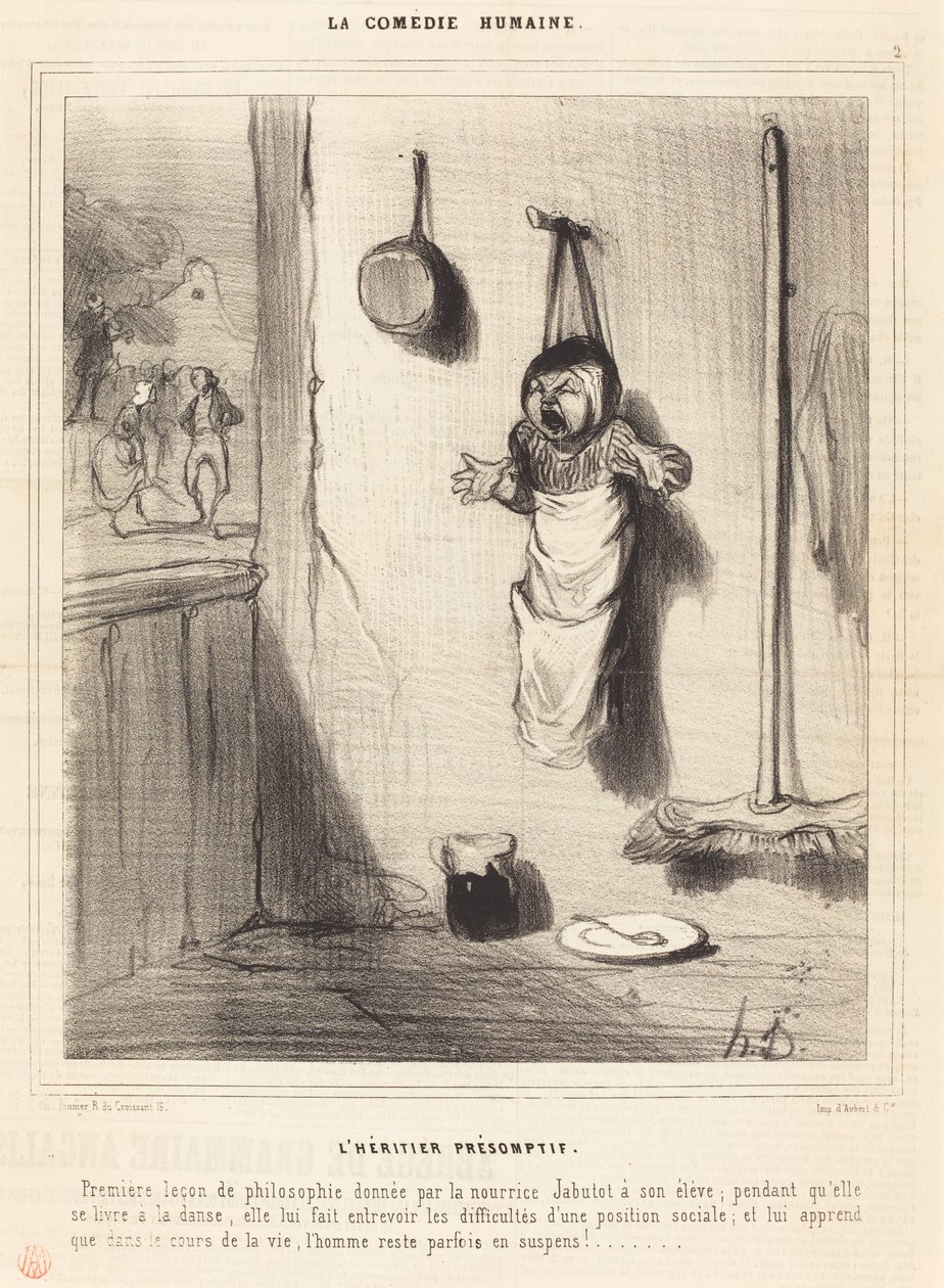 O herdeiro aparente de Honoré Daumier