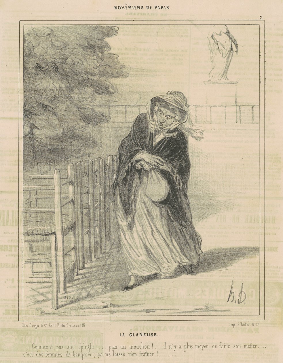 O Catador de Honoré Daumier