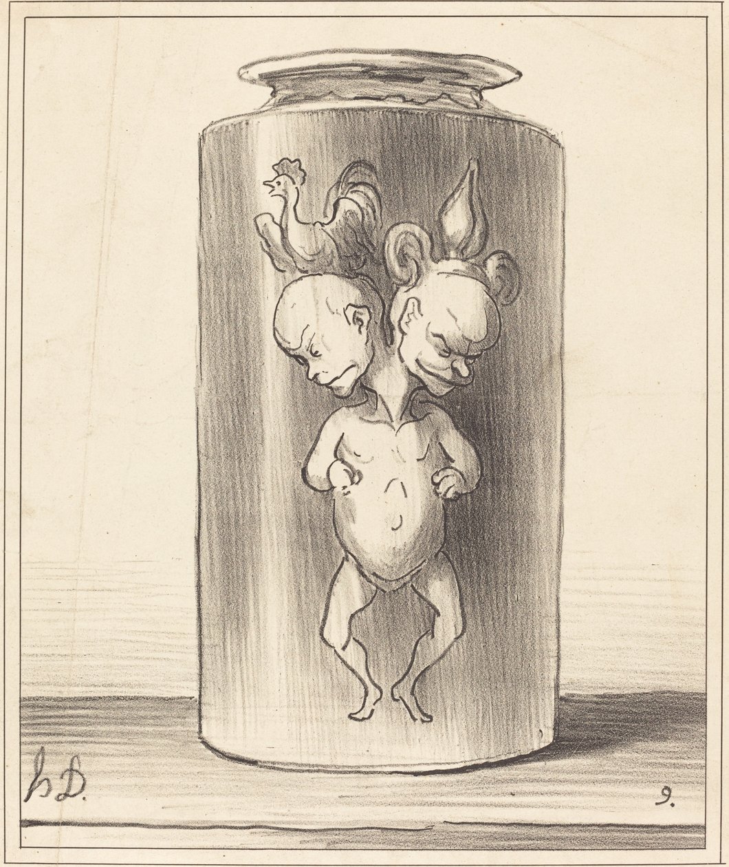 Fusão de Honoré Daumier
