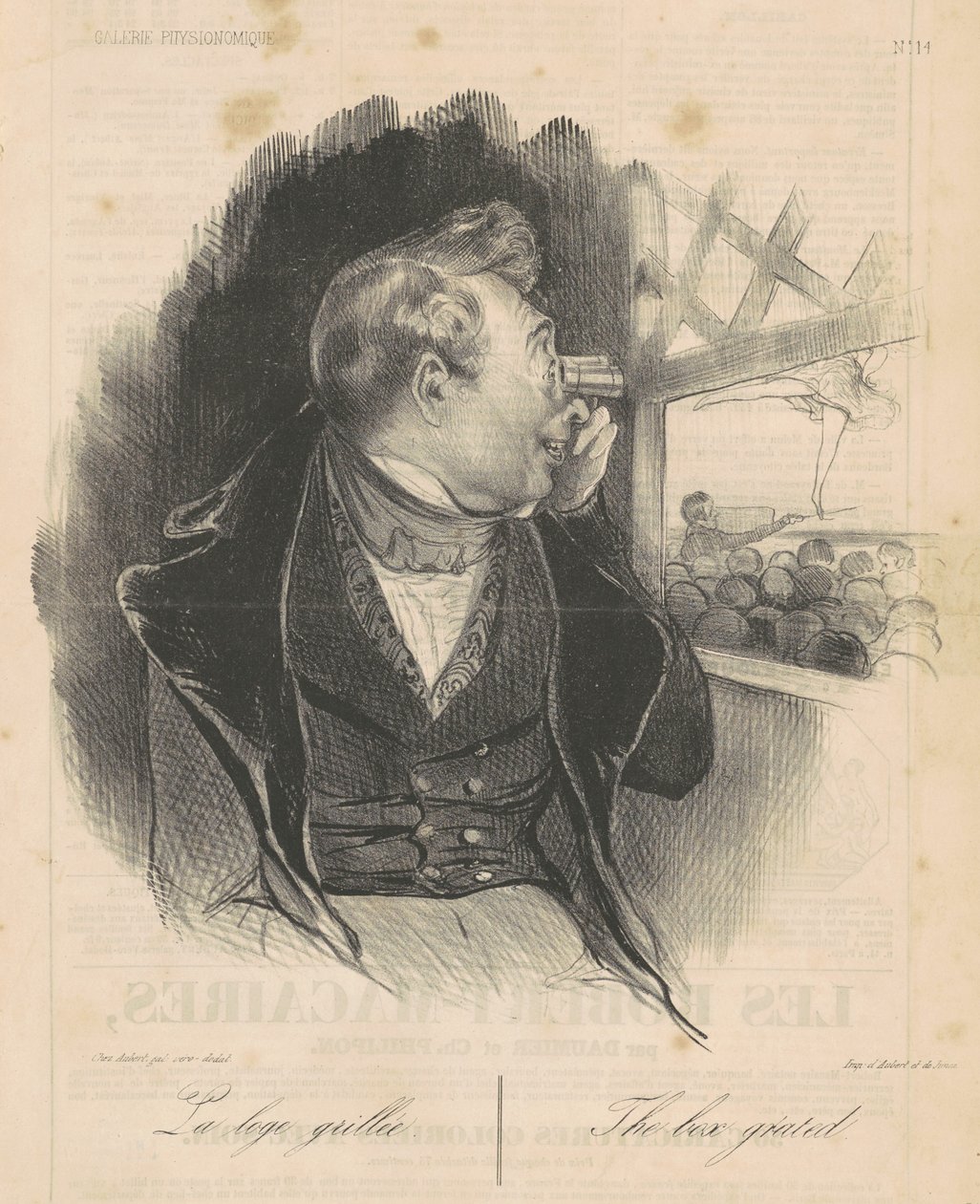 A pousada grelhada de Honoré Daumier
