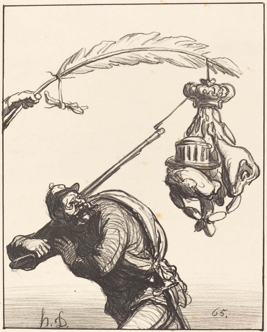 paz a todo custo de Honoré Daumier