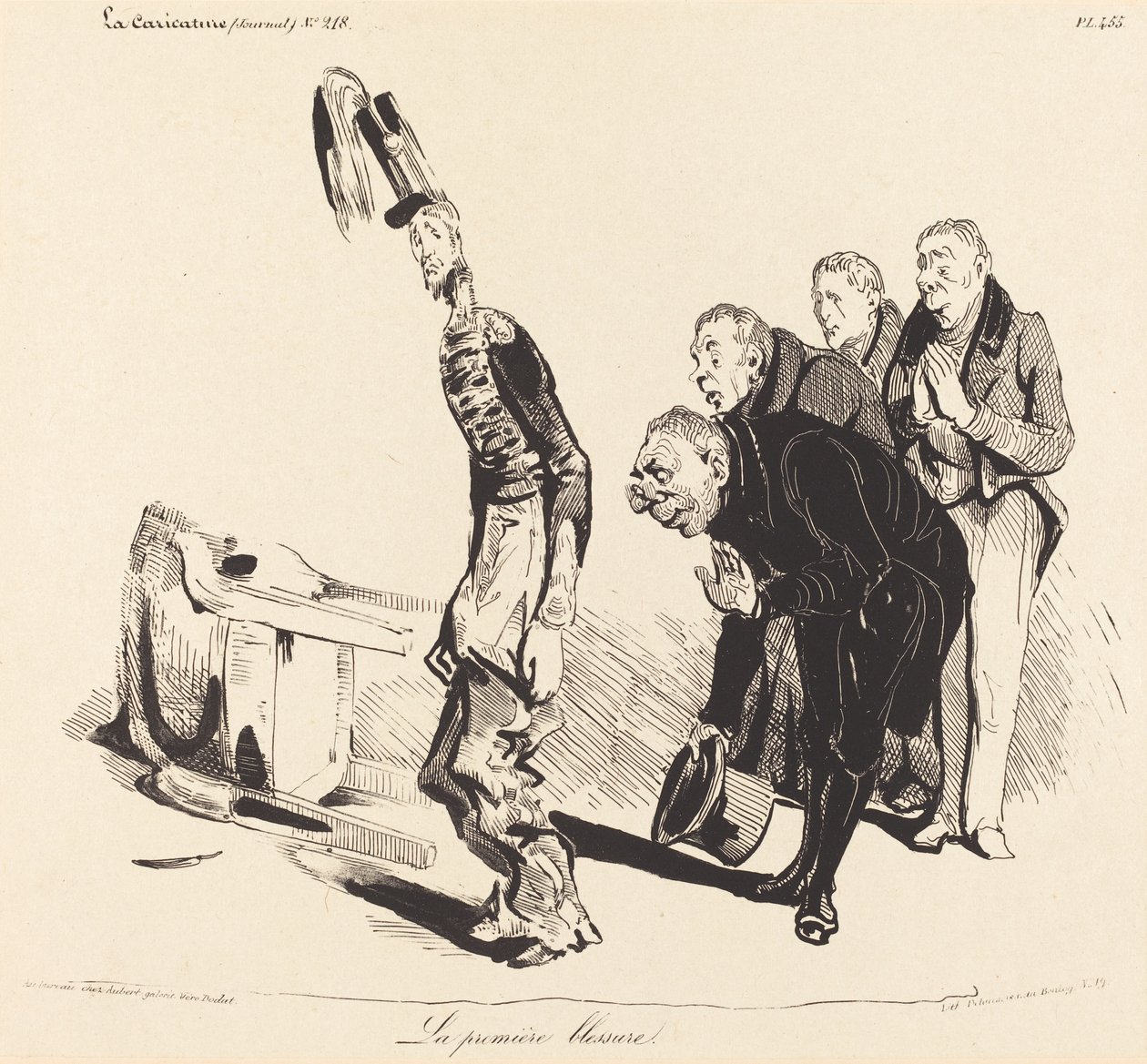A primeira ferida de Honoré Daumier