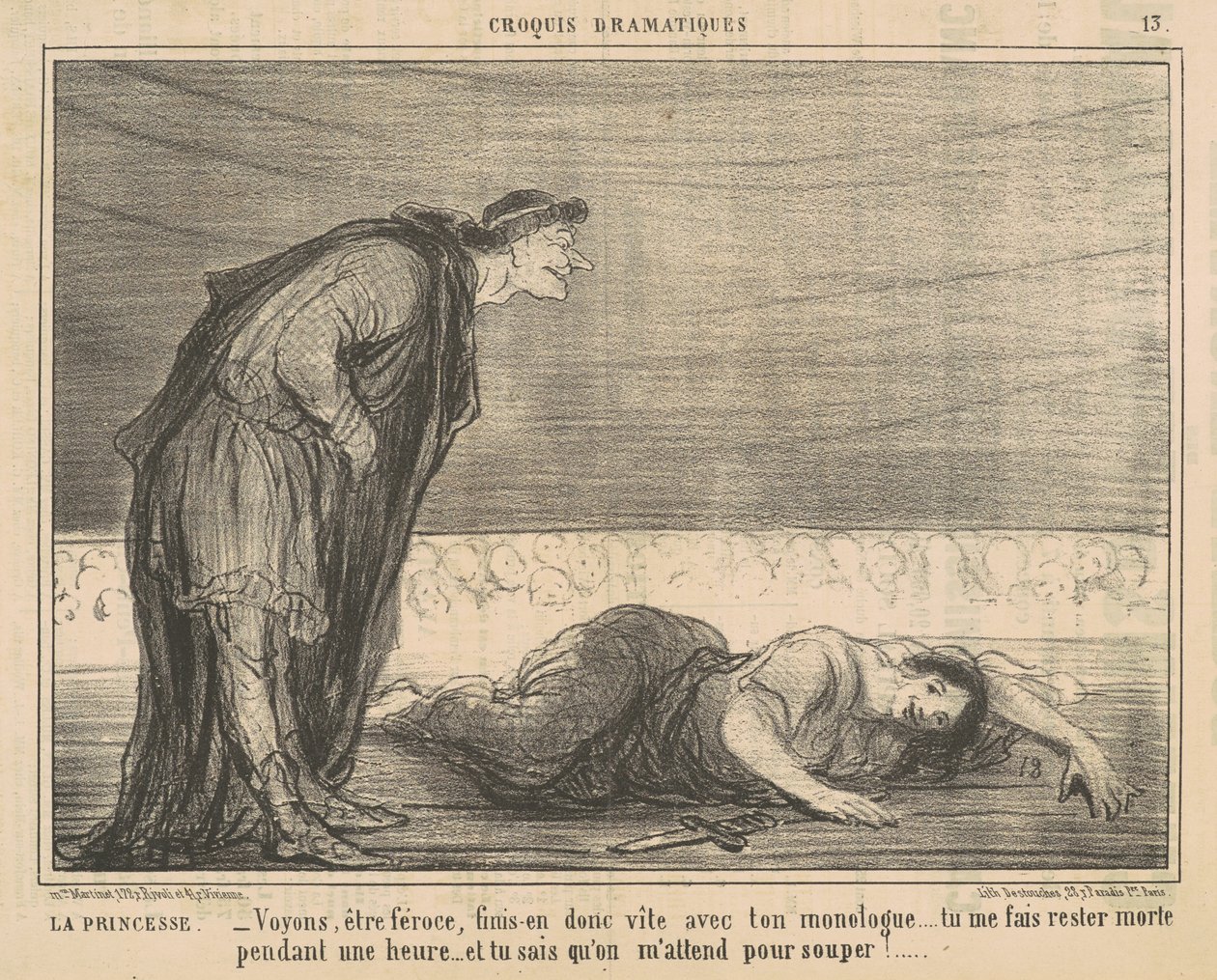 Princesa de Honoré Daumier